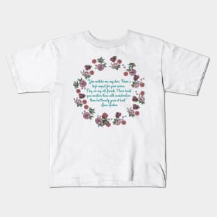 Austen Insults - Your Nerves Kids T-Shirt